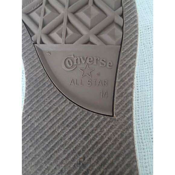 SINGLE LEFT SHOE Converse All Star Chuck Taylor Men's 14 Black Canvas Sneaker - Picture 9 of 10